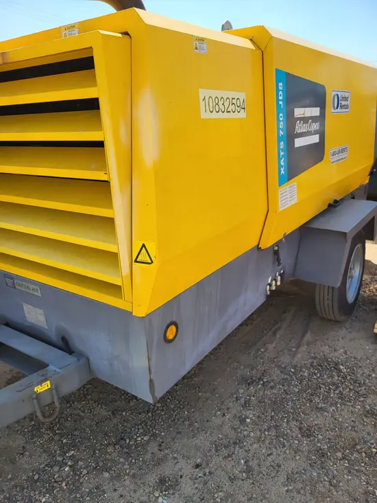 2018 Atlas Copco XATS750JD T4F Air Compressor