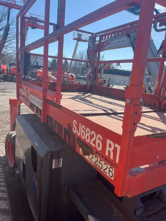 2019 Skyjack SJ6826RT Rough Terrain Scissor Lift