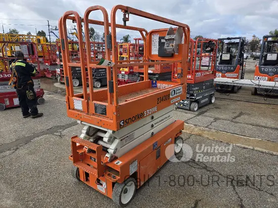 2019 Snorkel S3219E Scissor Lift