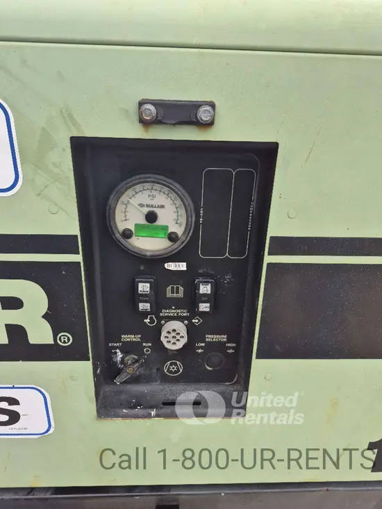2018 Sullair 185DPQ-KU-T3 Air Compressor