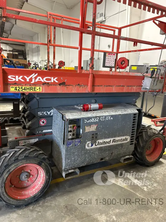 2019 Skyjack SJ6832RT Rough Terrain Scissor Lift