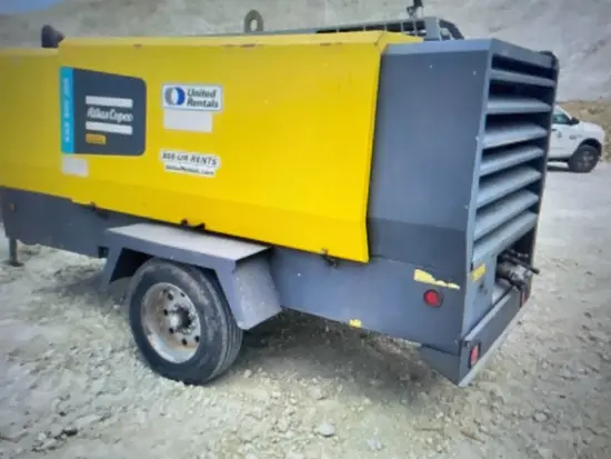 2018 Atlas Copco XAS900 JD8 T4F Air Compressor