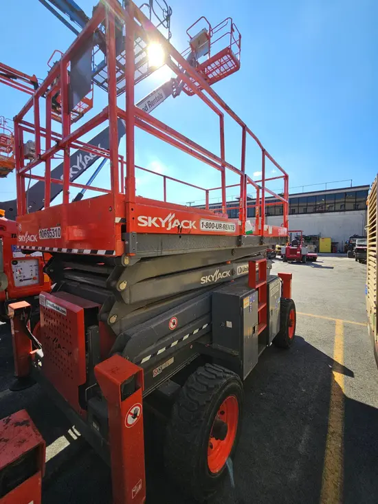 2017 Skyjack SJ8841RT Rough Terrain Scissor Lift