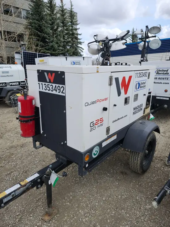 2022 Wacker Neuson G25 T4F Diesel Generator