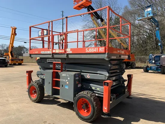 2016 Skyjack SJ8841RT Rough Terrain Scissor Lift