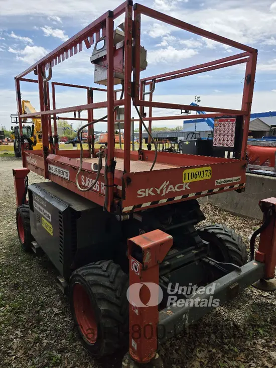 2020 Skyjack SJ6826RT Rough Terrain Scissor Lift