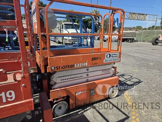 2019 Snorkel S3219E Scissor Lift