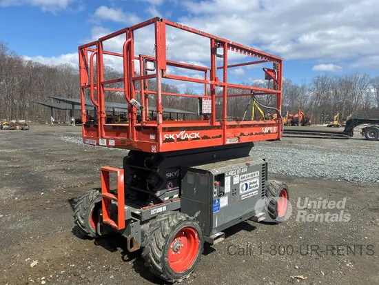 2017 Skyjack SJ6832RT Rough Terrain Scissor Lift