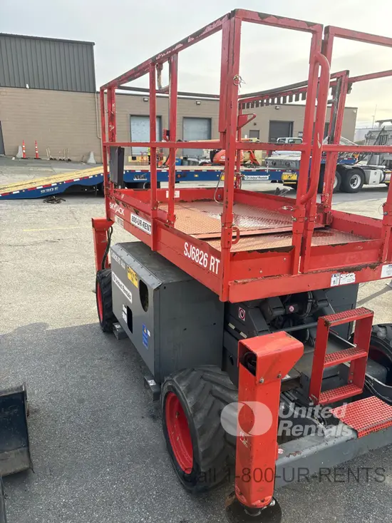 2019 Skyjack SJ6826RT Rough Terrain Scissor Lift