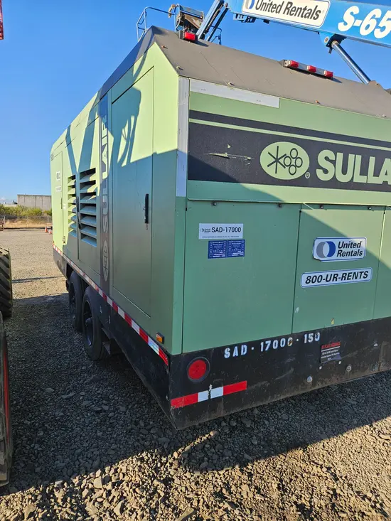 2017 Sullair 1600HAFDTQ-CAT Air Compressor