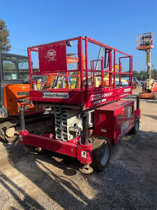2017 MEC 4069RT Rough Terrain Scissor Lift