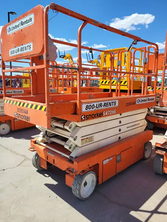 2019 Snorkel S4726E Scissor Lift