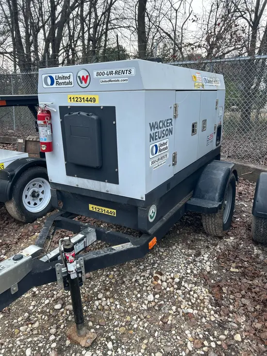2021 Wacker Neuson G25 T4F Diesel Generator