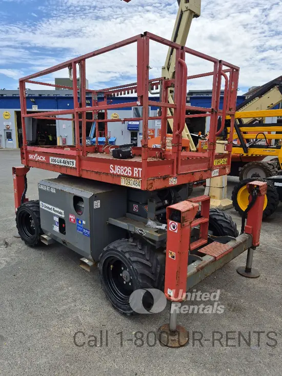 2020 Skyjack SJ6826RT Rough Terrain Scissor Lift