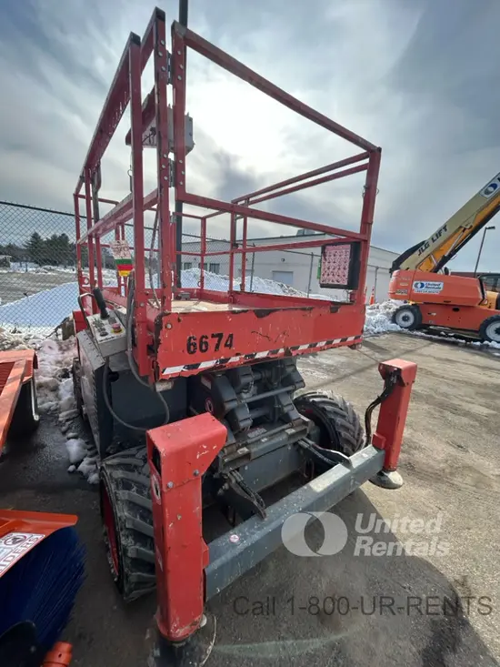 2018 Skyjack SJ6826RT Rough Terrain Scissor Lift