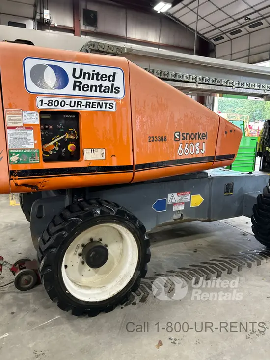 2019 Snorkel 660SJ Boom Lift