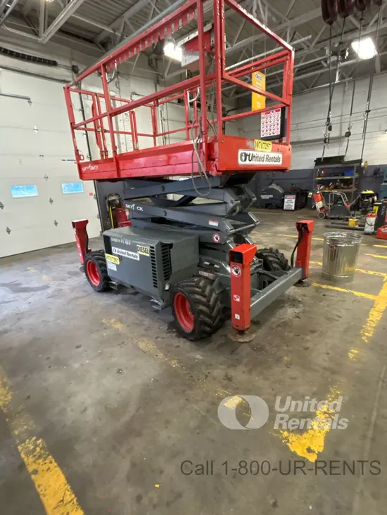 2018 Skyjack SJ6826RT Rough Terrain Scissor Lift