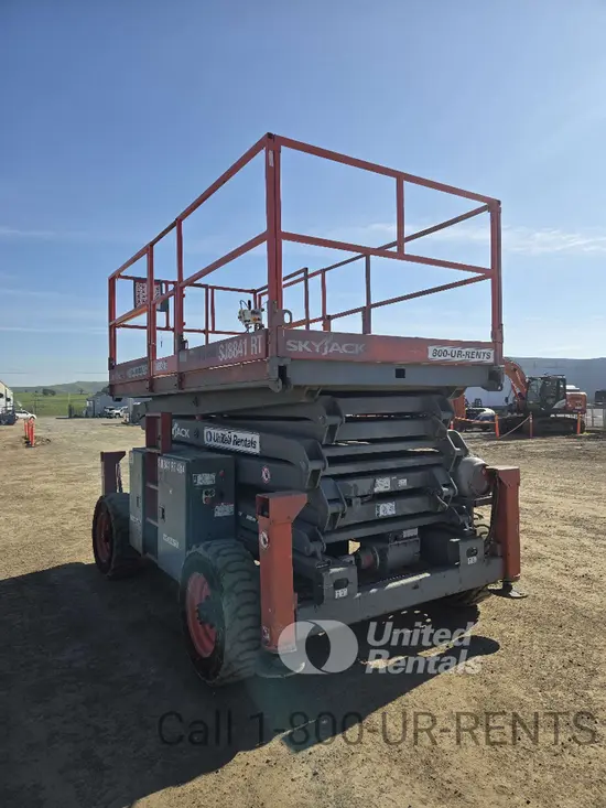 2019 Skyjack SJ8841RT Rough Terrain Scissor Lift