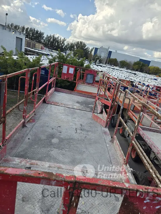 2018 MEC 6092RT Rough Terrain Scissor Lift