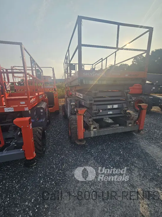 2017 Skyjack SJ8841RT Rough Terrain Scissor Lift