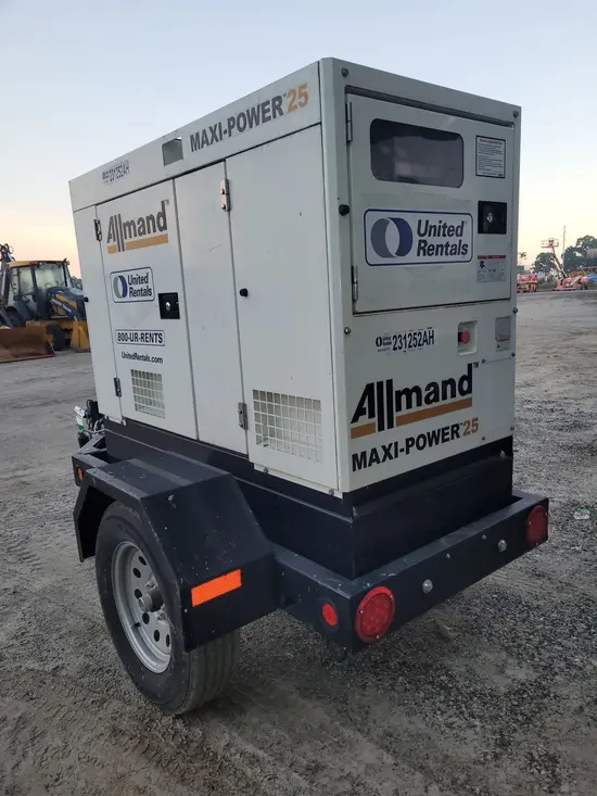 2019 Allmand MP25 Diesel Generator