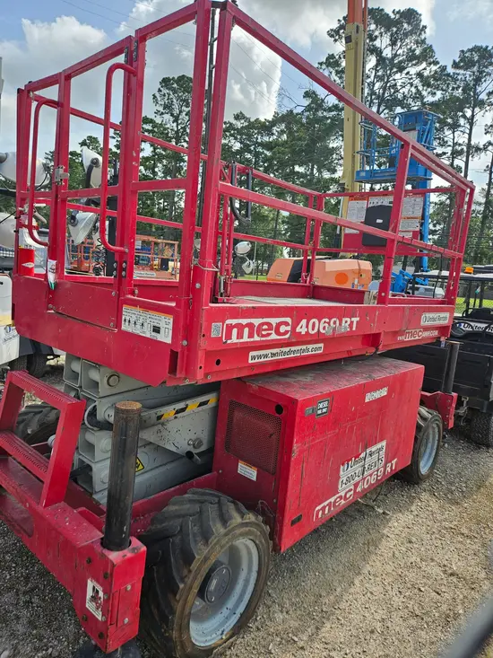 2017 MEC 4069RT Rough Terrain Scissor Lift