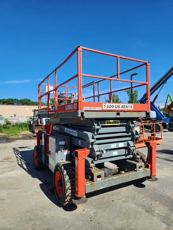 2018 Skyjack SJ8841RT Rough Terrain Scissor Lift