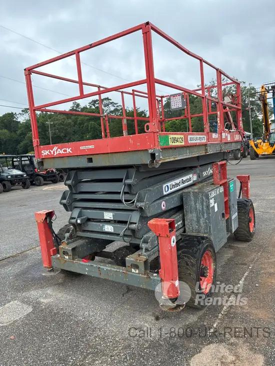 2019 Skyjack SJ8841RT Rough Terrain Scissor Lift