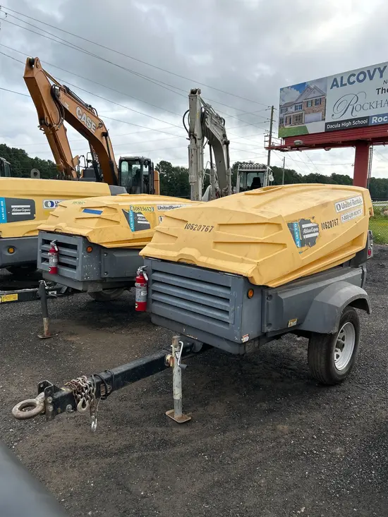 2017 Atlas Copco XAS185KD7 T4F Air Compressor