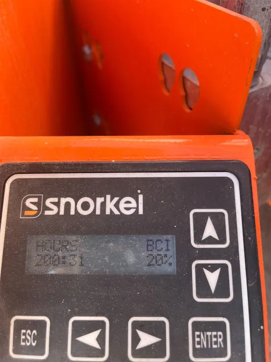 2019 Snorkel S3226E Scissor Lift