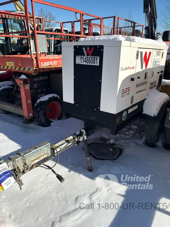 2022 Wacker Neuson G25 T4F Diesel Generator
