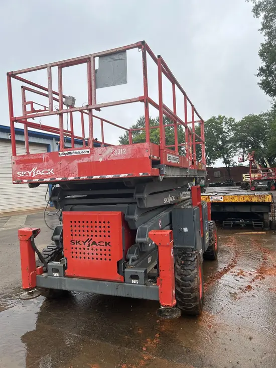 2018 Skyjack SJ8841RT Rough Terrain Scissor Lift