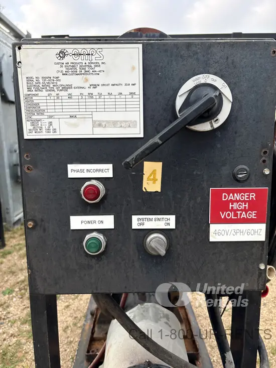 2012 Custom Air Products & Services CAPS-500GPM-480 Chiller