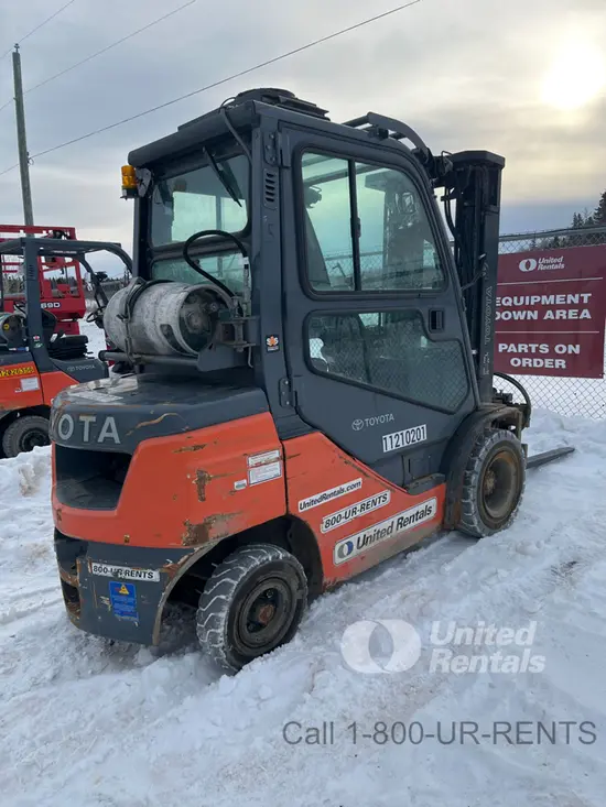 2021 Toyota 8FGU25 Warehouse Forklift