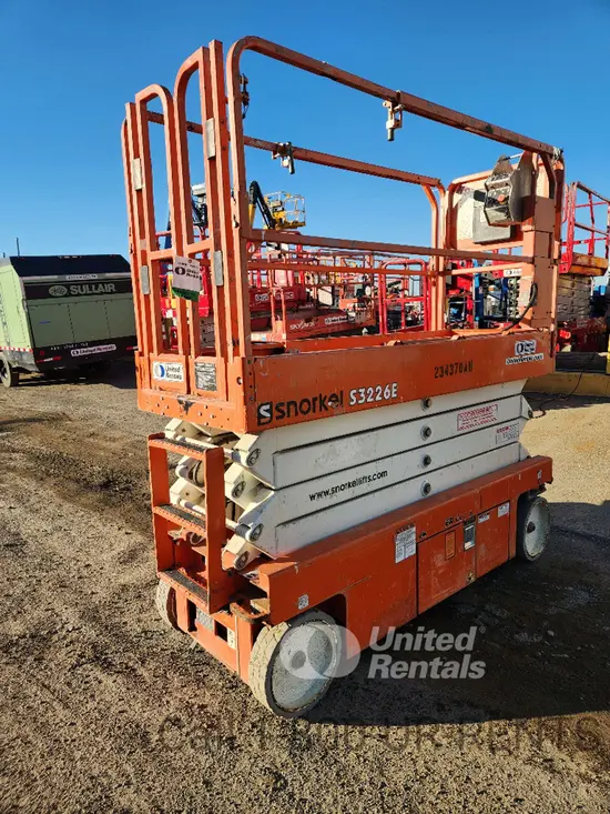 2019 Snorkel S3226E Scissor Lift