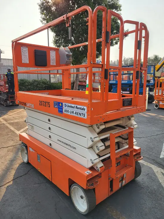 2018 Snorkel S4732E Scissor Lift