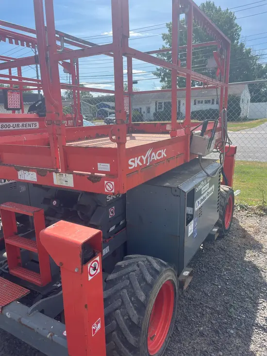 2019 Skyjack SJ6826RT Rough Terrain Scissor Lift