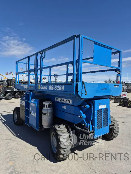 2017 Genie GS-3384 RT Rough Terrain Scissor Lift