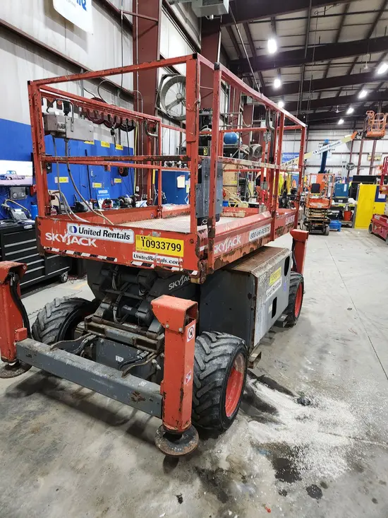 2019 Skyjack SJ6826RT Rough Terrain Scissor Lift