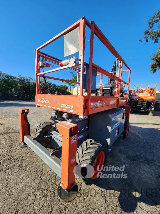 2019 Skyjack SJ6826RT Rough Terrain Scissor Lift