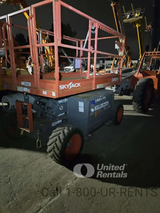 2018 Skyjack SJ6826RT Rough Terrain Scissor Lift
