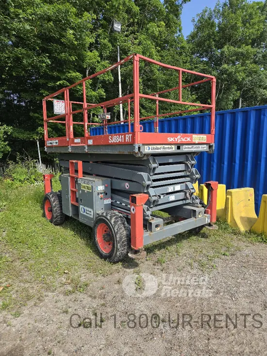 2018 Skyjack SJ8841RT Rough Terrain Scissor Lift