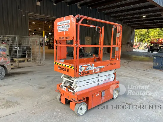 2021 Snorkel S3219E Scissor Lift