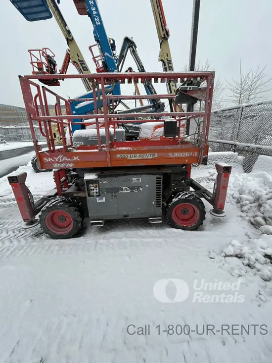 2020 Skyjack SJ6826RT Rough Terrain Scissor Lift