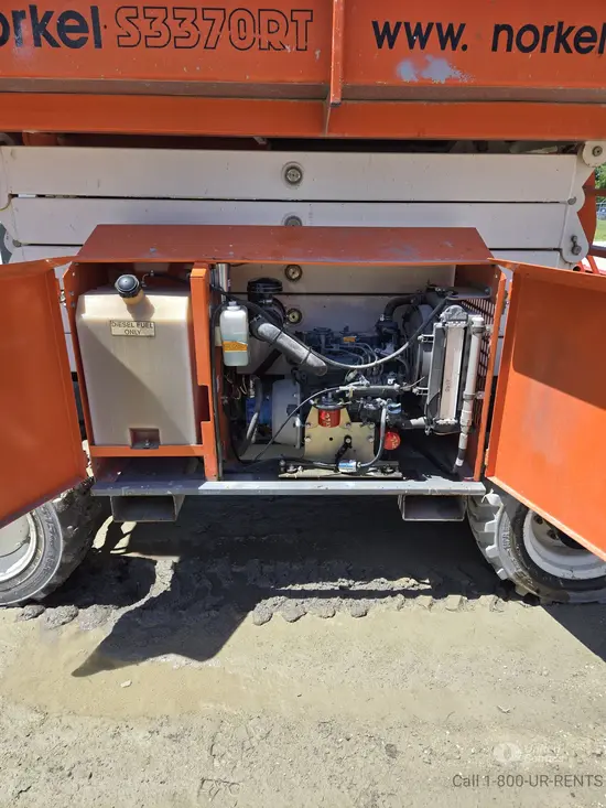 2019 Snorkel S3370RT Rough Terrain Scissor Lift