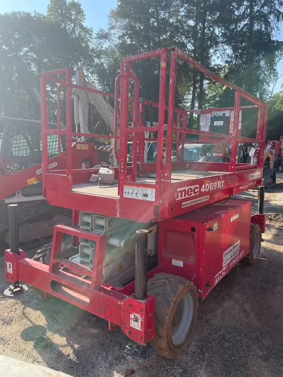 2017 MEC 4069RT Rough Terrain Scissor Lift