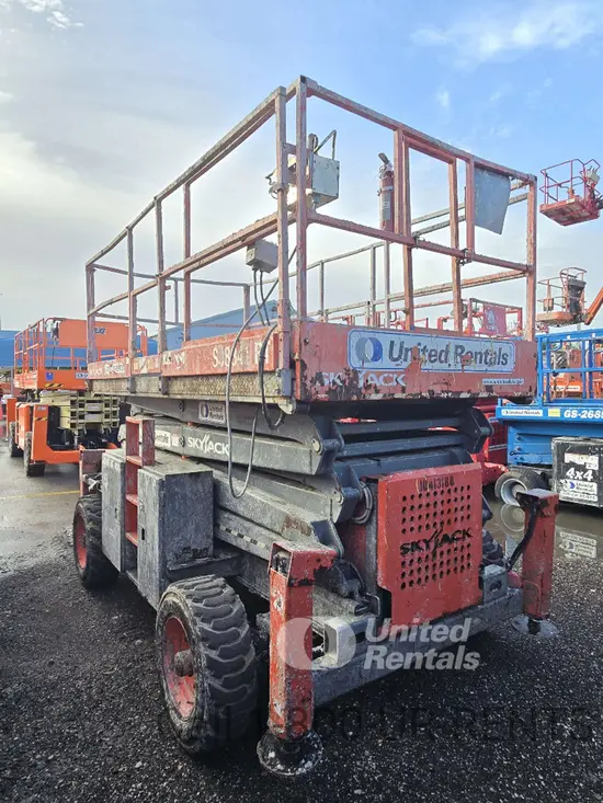 2015 Skyjack SJ8841RT Rough Terrain Scissor Lift