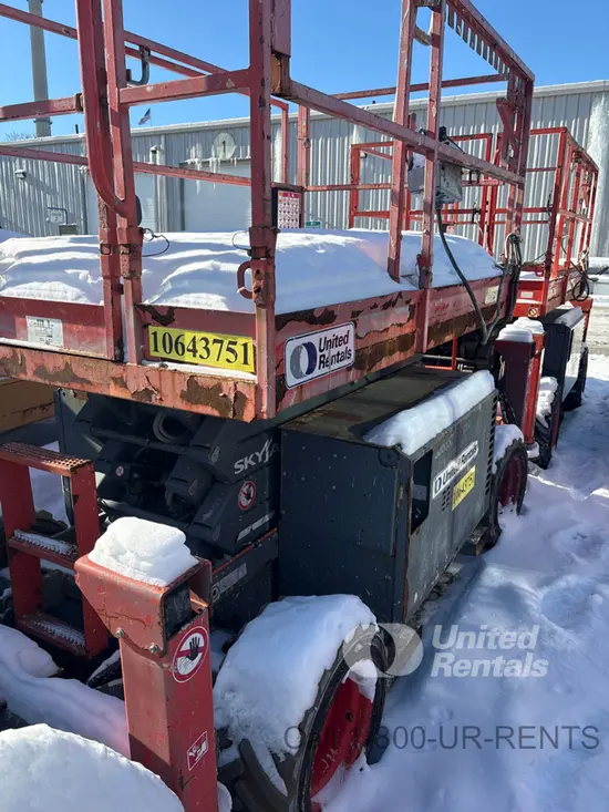 2017 Skyjack SJ6832RT Rough Terrain Scissor Lift