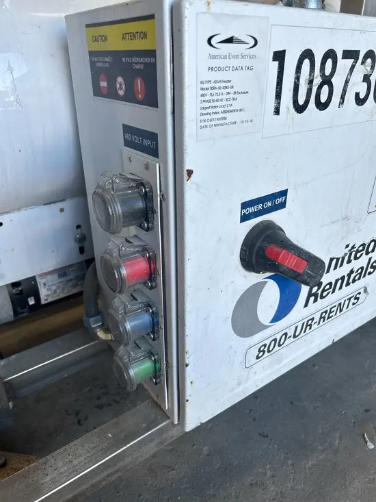 2018 Chromalox SDRA-60-43RG-UR Electric Heater