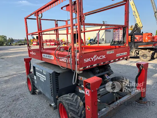 2021 Skyjack SJ6826RT Rough Terrain Scissor Lift